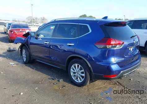 2019 Nissan Rogue Sv из США, поврежденный, VIN JN8AT2MT3KW255130